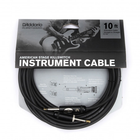 Cable jack guitare Providence Rock F201 3m