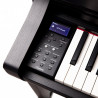 YAMAHA -PACK- CLP745B PIANO DIGITAL NEGRO + BANQUETA Y AURICULARES