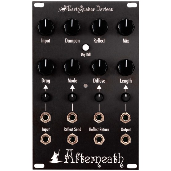 EARTHQUAKER DEVICES AFTERNEATH EURORACK MODULE MODULO REVERB
