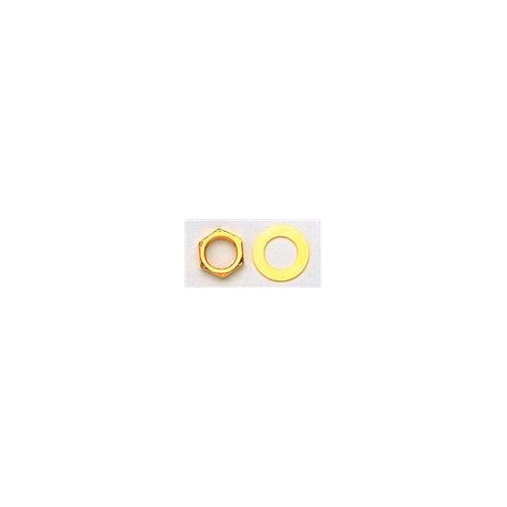 ALL PARTS EP0654002 GOLD NUTS (10 PIECES) AND GOLD DRESS WASHERS (10 PIECES)