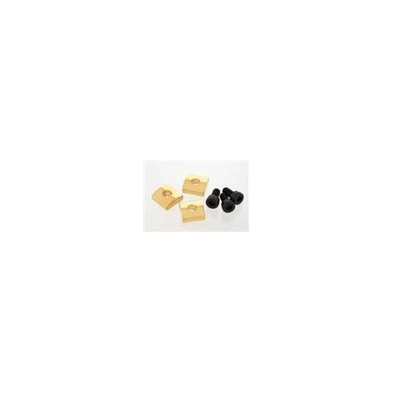 ALL PARTS BP0116002 NUT BLOCKS (3) FOR FLOYD ROSE OR SCHALLER LOCKING NUTS GOLD