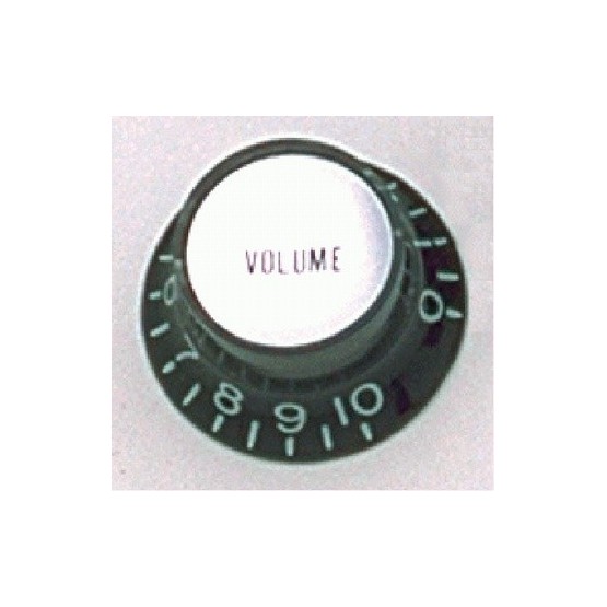 ALL PARTS PK0184023 REFLECTOR CAP (SILVER) VOLUME KNOBS (2) BLACK