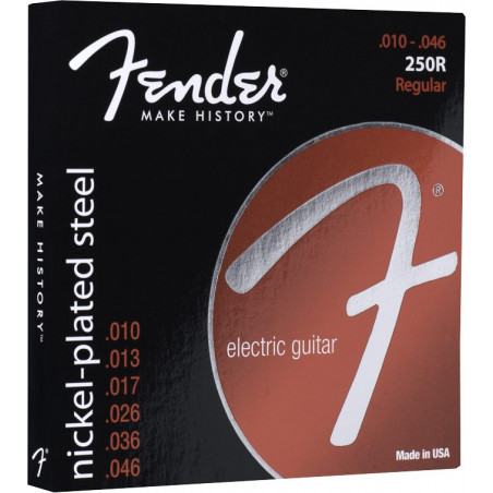 Fender cuerdas para Guitarra Electrica Super 250R NPS Ball End Strings