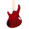 CORT ACTION BASS PLUS TR BAJO ELECTRICO TRANSPARENT RED