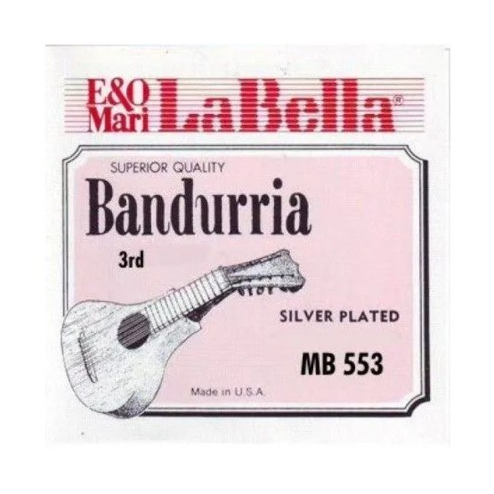 LA BELLA MB553 CUERDA 3 DOBLE BANDURRIA