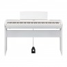 YAMAHA -PACK- P515 WH PIANO DIGITAL BLANCO + SOPORTE + PEDALERA + BANQUETA Y AURICULARES