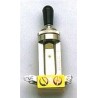 ALL PARTS EP4369000 SWITCHCRAFT STRAIGHT TOGGLE SWITCH WITH KNOB FOR 3 PICKUP GIBSON