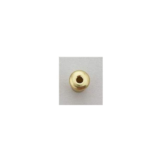ALL PARTS AP0188002 STRING THROUGH BODY TOP FERRULES (6 PIECES) GOLD 5/32