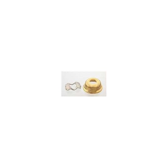 ALL PARTS AP0275002 CUP JACKPLATE FOR TELECASTER WITH CLIP GOLD