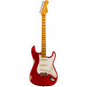 FENDER 58 RELIC STRATOCASTER MN GUITARRA ELECTRICA FADED AGED CANDY APPLE RED.