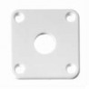 ALL PARTS AP0633025 JACKPLATE FOR LES PAUL WHITE PLASTIC