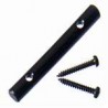 ALL PARTS AP0724003 STRING BAR FOR FLOYD ROSE STYLE LOCKING NUTS WITH SCREWS BLACK