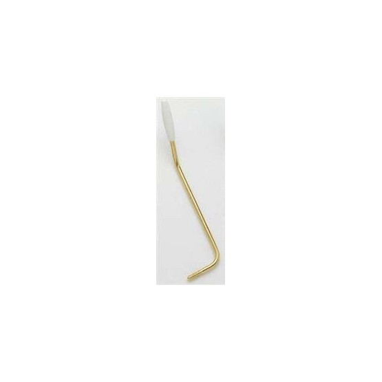 ALL PARTS BP0017L02 TREMOLO ARM WITH WHITE TIP GOLD LEFT-HANDED FITS USA TREMOLO (10-32)