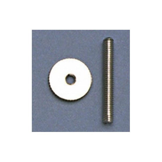 ALL PARTS BP2393001 STUDS AND WHEELS SET METRIC FOR OLD STYLE TUNEMATIC BRIDGE NICKEL