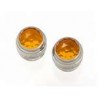 ALL PARTS EP0826022 PANEL LIGHT LENSES FOR FENDER AMPS (2 PIECES) AMBER.