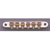 ALL PARTS GB0520001 OLD STYLE TUNEMATIC BRIDGE NICKEL WITH HARDWARE