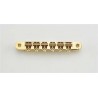 ALL PARTS GB0520002 OLD STYLE TUNEMATIC BRIDGE GOLD WITH HARDWARE