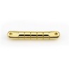 ALL PARTS GB2565002 GRETSCH STYLE BAR BRIDGE SOLID BRASS GOLD PLATED