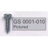 ALL PARTS GS0001005 PICK GUARD SCREWS PHILLIPS HEAD STAINLESS STEEL 4 X 1/2
