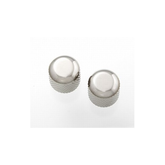 ALL PARTS MK0110001 NICKEL DOME KNOBS (2) WITH SET SCREW