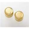 ALL PARTS MK0110002 GOLD DOME KNOBS (2) WITH SET SCREW