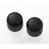 ALL PARTS MK0910003 BLACK DOME KNOBS (2) WITH SET SCREW