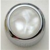 ALL PARTS MK3170010 WHITE PEARL ACRYLIC ON CHROME KNOB WITH SET SCREW