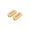 ALL PARTS PC0951028 PICKUP COVER SET FOR P BASS CREAM