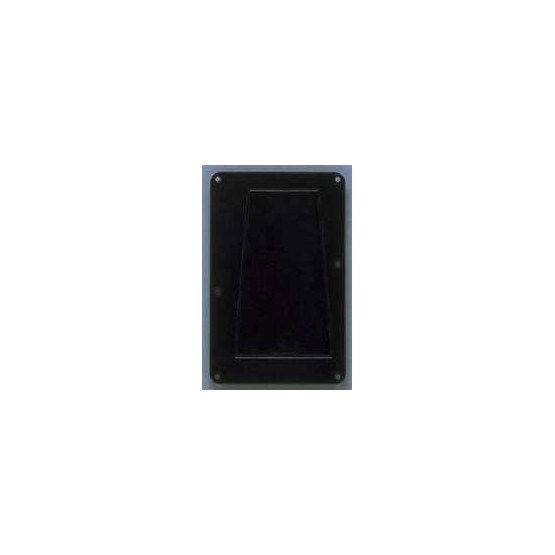 ALL PARTS PG0548023 TREMOLO SPRING COVER WITH ACCESS PANEL BLACK 1-PLY