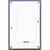 ALL PARTS PG0548025 TREMOLO SPRING COVER WITH ACCESS PANEL WHITE 1-PLY