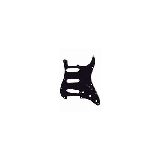 ALL PARTS PG0552033 PICK GUARD FOR STRAT BLACK 3-PLY (B/W/B) (11 SCREW HOLES)