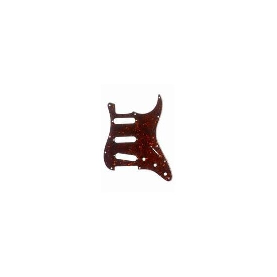 ALL PARTS PG0552043 PICK GUARD FOR STRAT TORTOISE 3-PLY (T/W/B) (11 SCREW HOLES)