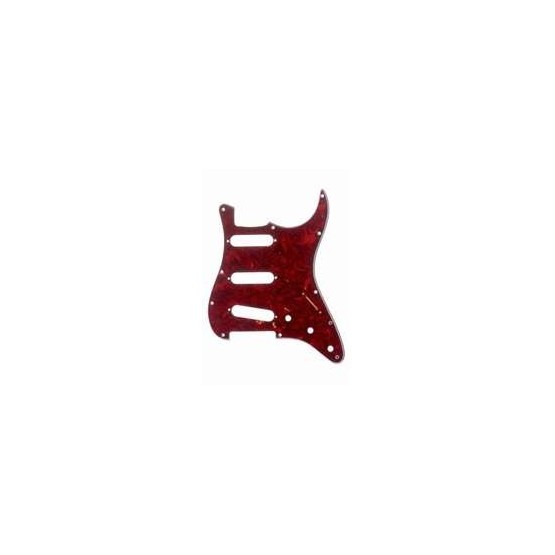 ALL PARTS PG0552044 PICK GUARD FOR STRAT VINTAGE RED TORTOISE 3-PLY (RT/W/B)