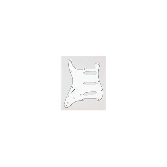 ALL PARTS PG0552L50 PICK GUARD FOR STRAT LEFT-HANDED PARCHMENT (OLD WHITE)
