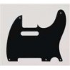 ALL PARTS PG0560023 PICK GUARD FOR TELE BLACK 1-PLY (5 SCREW HOLES)