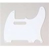 ALL PARTS PG0560025 PICK GUARD FOR TELE WHITE 1-PLY (5 SCREW HOLES)
