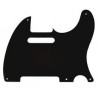 ALL PARTS PG0560034 PICK GUARD FOR TELE BLACK MATTE 1-PLY (5 SCREW HOLES)