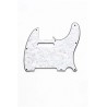 ALL PARTS PG0562055 PICK GUARD FOR TELE WHITE PEARLOID 3-PLY (WP/W/B) (8 SCREW HOLES)