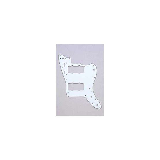 ALL PARTS PG0582035 PICK GUARD FOR JAZZMASTER WHITE 3-PLY (W/B/W)