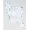 ALL PARTS PG0582055 PICK GUARD FOR JAZZMASTER WHITE PEARLOID 3-PLY (WP/W/B)