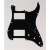 ALL PARTS PG9595033 PICK GUARD 2 HUMBUCKERS FOR STRAT BLACK 3-PLY (11 SCREW HOLES)