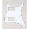 ALL PARTS PG9595035 PICK GUARD 2 HUMBUCKERS FOR STRAT WHITE 3-PLY (11 SCREW HOLES)