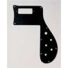 ALL PARTS PG9845023 PICK GUARD FOR RICKENBACKER BASS 4001 BLACK 1-PLY 1973 AND EARLIER