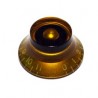 ALL PARTS PK0142022 BELL KNOBS (2) AMBER NUMBERS 0 - 11 FITS USA SPLIT SHAFT POTS