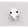 ALL PARTS PK3250025 WHITE DICE KNOBS (2 PIECES) WITH SET SCREW