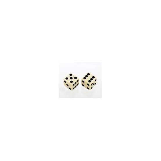 ALL PARTS PK3250028 CREAM DICE KNOBS (2 PIECES) WITH SET SCREW