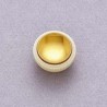 ALL PARTS PK3280000 HOFNER STYLE TEACUP KNOBS (2) WITH GOLD REFLECTOR