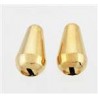 ALL PARTS SK0710002 SWITCH KNOBS (2 PIECES) FOR STRAT FITS USA SWITCH GOLD