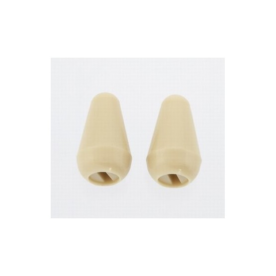 ALL PARTS SK0710048 SWITCH KNOBS (2 PIECES) FOR STRAT FITS USA SWITCH VINTAGE CREAM