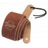 TAYLOR 4400-25 EMBROIDERED SUEDE CORREA GUITARRA CHOCOLATE BROWN